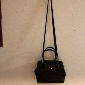 Vintage Bally Black Handbag W/COA